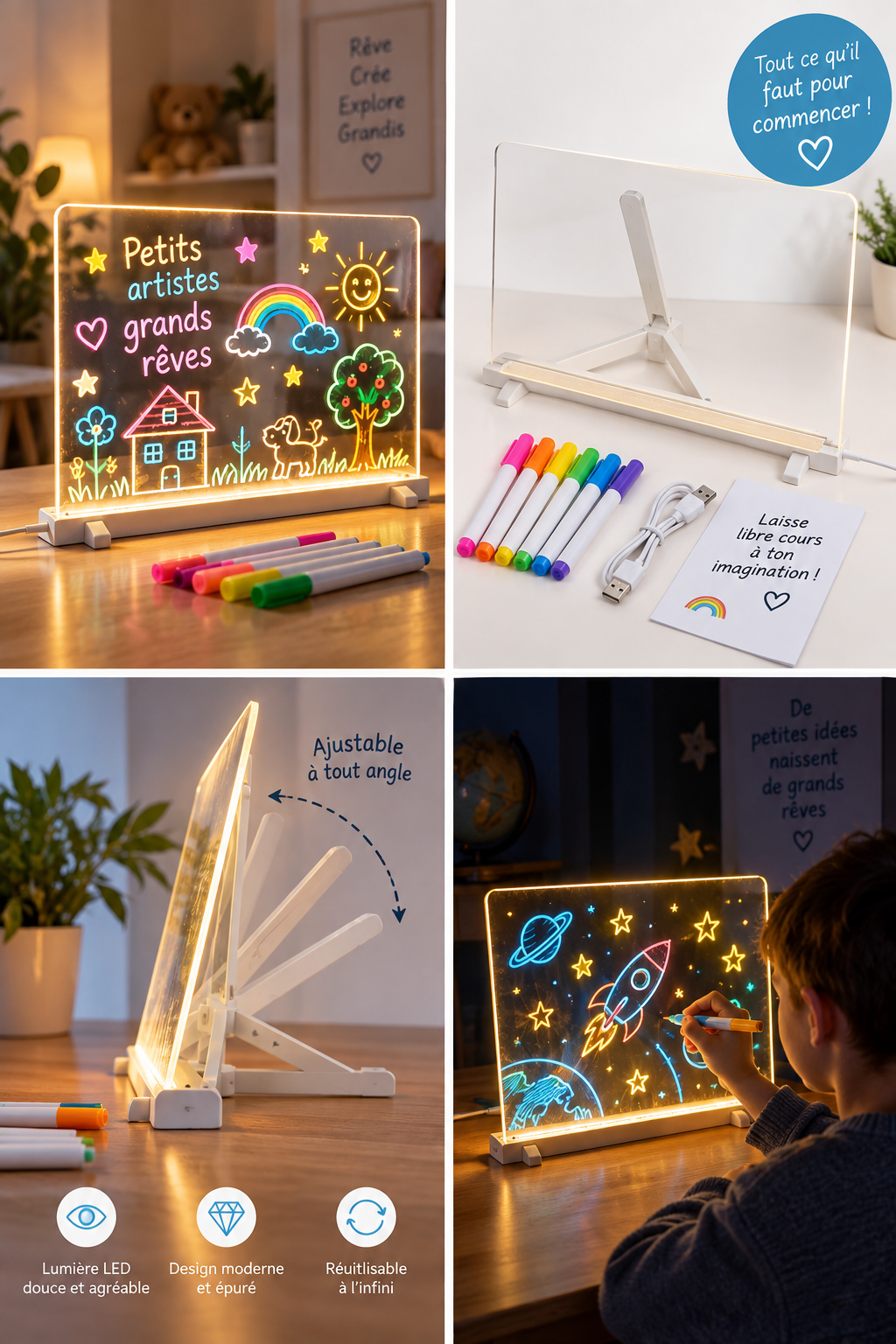 LUMYLI — Planche à dessin lumineuse