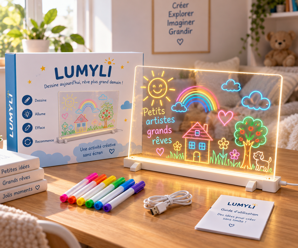LUMYLI — Planche à dessin lumineuse